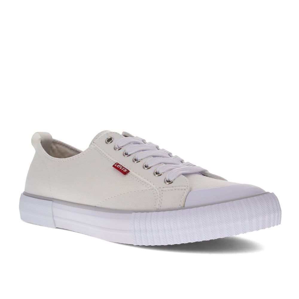 Amazon.com | Levi's Mens Drive Lo CBL 2 Vegan Leather Casual Lace Up Sneaker  Shoe, White/Tan, 9.5 M | Shoes